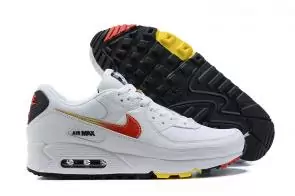 latest nike air max 90 white red gold